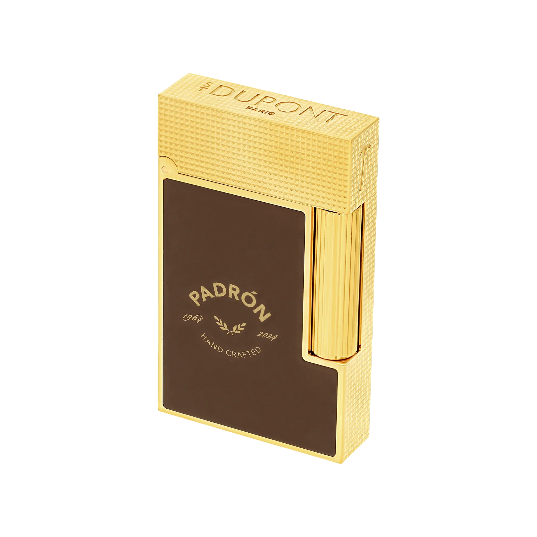 S.T. DUPONT Ligne 2 Lacquered Padron Brown Lighter/Briquet C16014