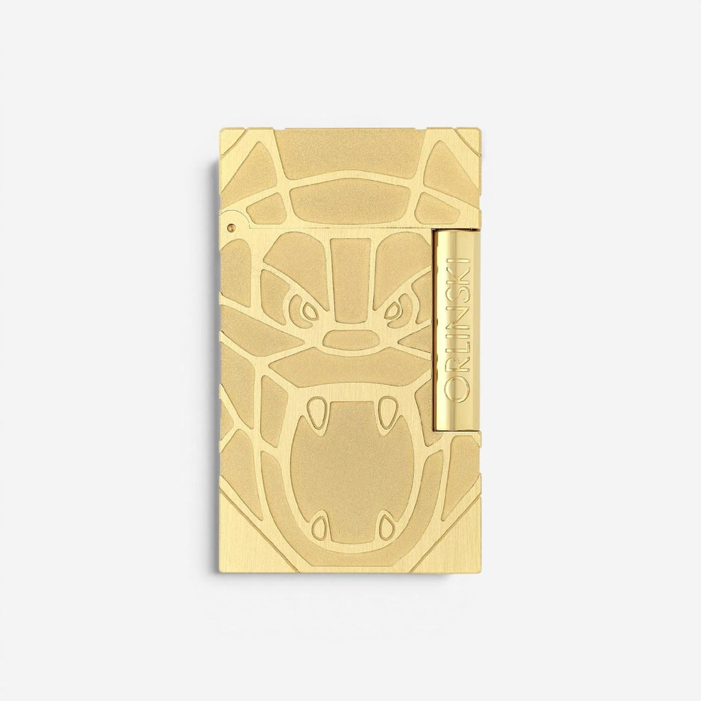 S.T. Dupont Orlinski Kong Line 2 18K Yellow Gold Lighter C16061CL