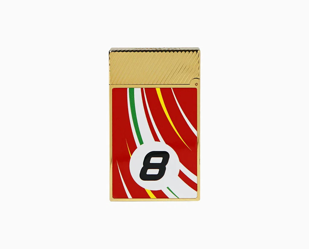 LIGNE 2 24H DU MANS RED / GOLD LIGHTER/BRIQUET  C16090