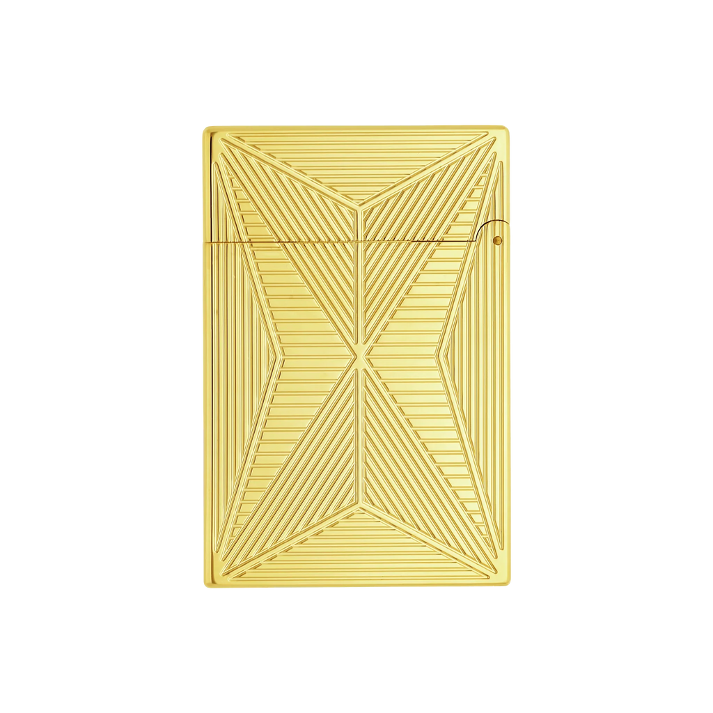 S.T. DUPONT Ligne 2 Small Fire X Gold Lighter/Briquet C18611