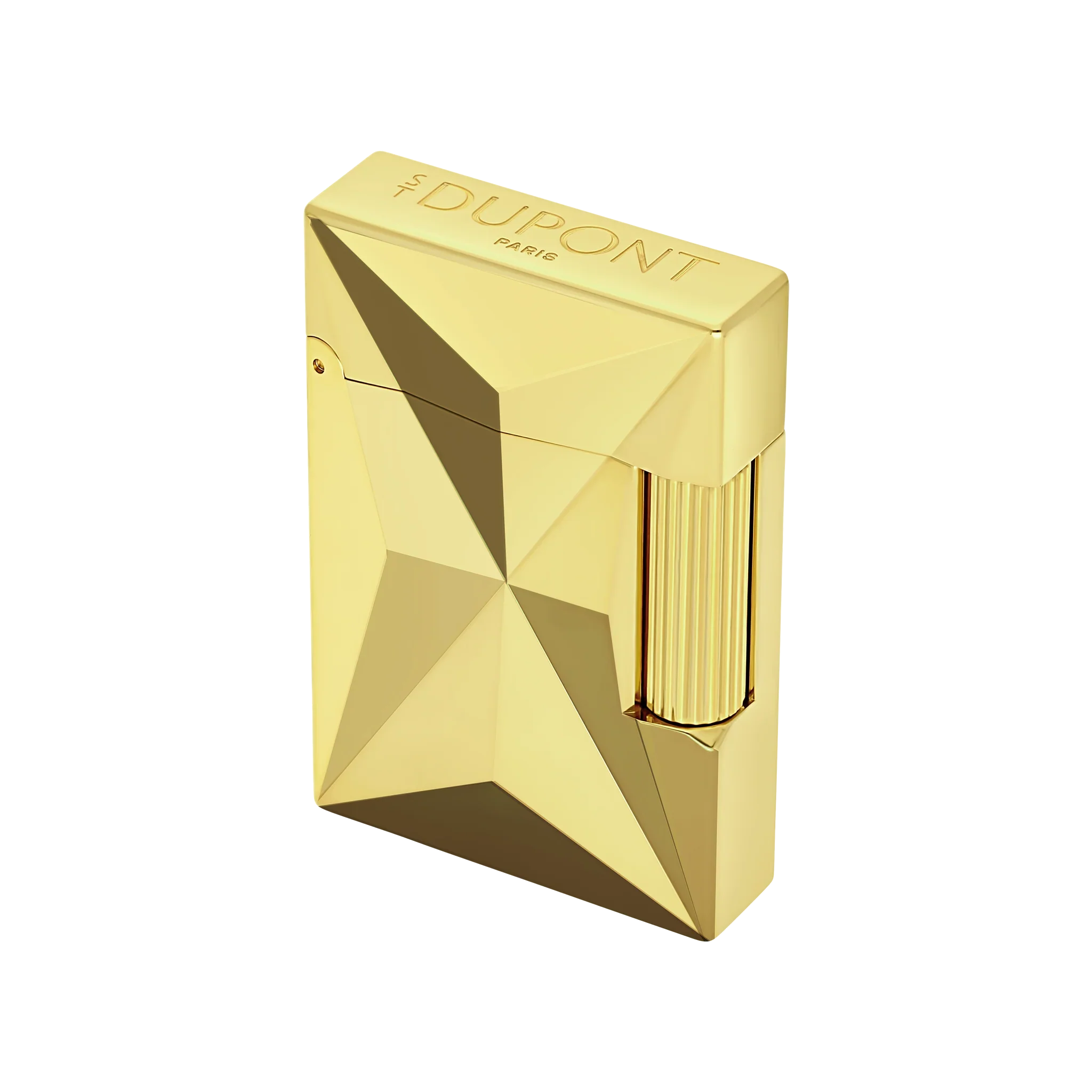 S.T. DUPONT Ligne 2 Small Fire X Gold Lighter/Briquet C18611