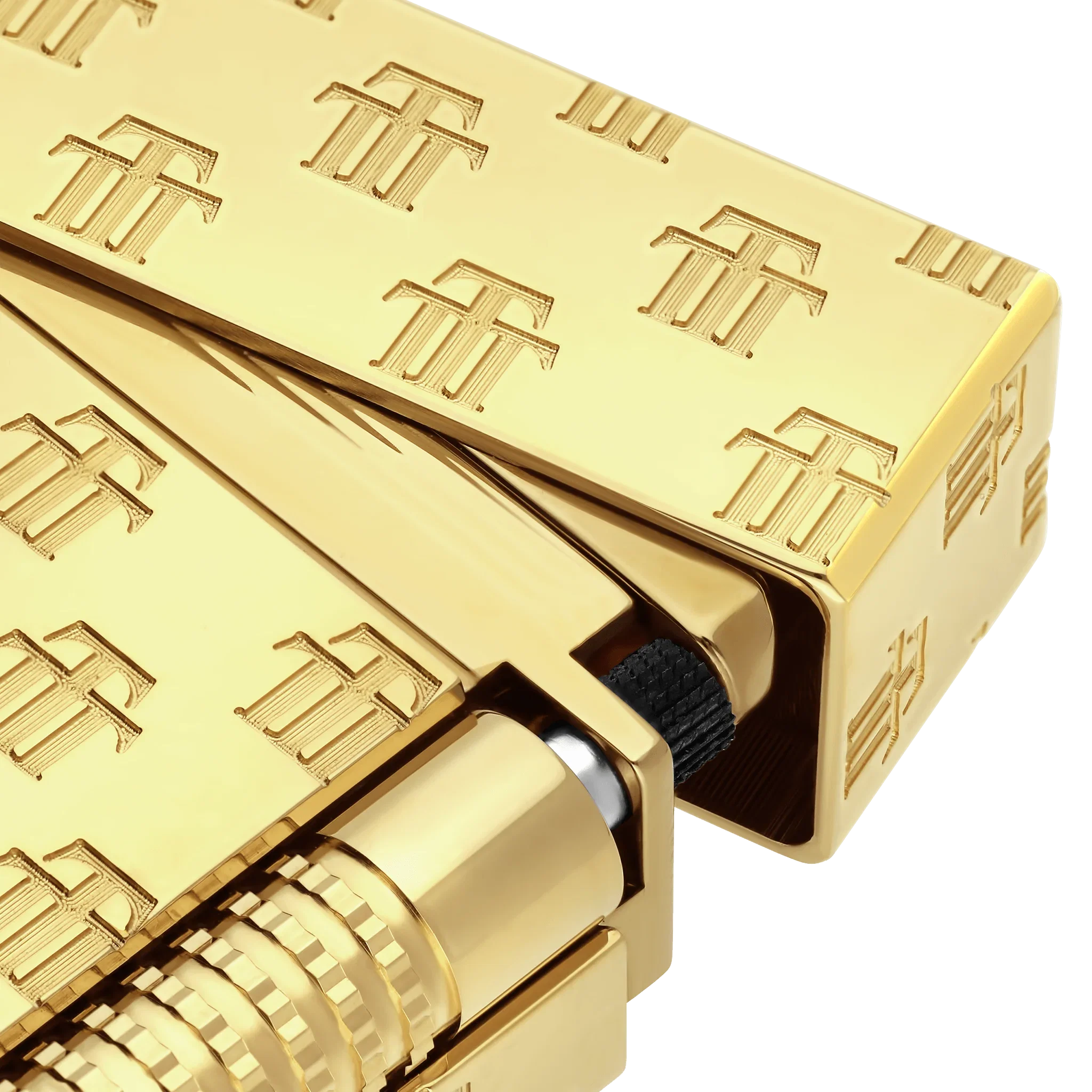 S.T. DUPONT Le Grand Trinidad Gold Lighter/Briquet C23077