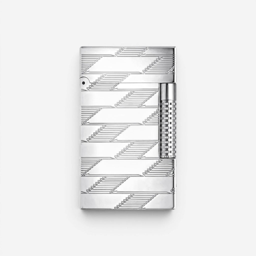 S.T. Dupont LeGrand Monogram 1872 Palladium Lighter C23180