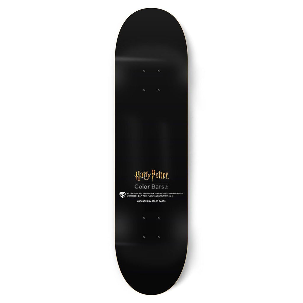 Color Bars Skateboard Deck Harry Potter Boy Who Lived Skate Silver Foil 8.5"