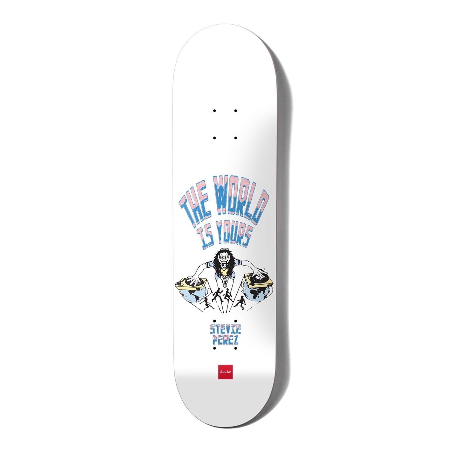Chocolate Skateboard Deck Perez World is Yours 7.75" x 31.125"