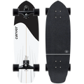 Carver Black Tip Surfskate Complete C7 Coal Satin - 32.5″