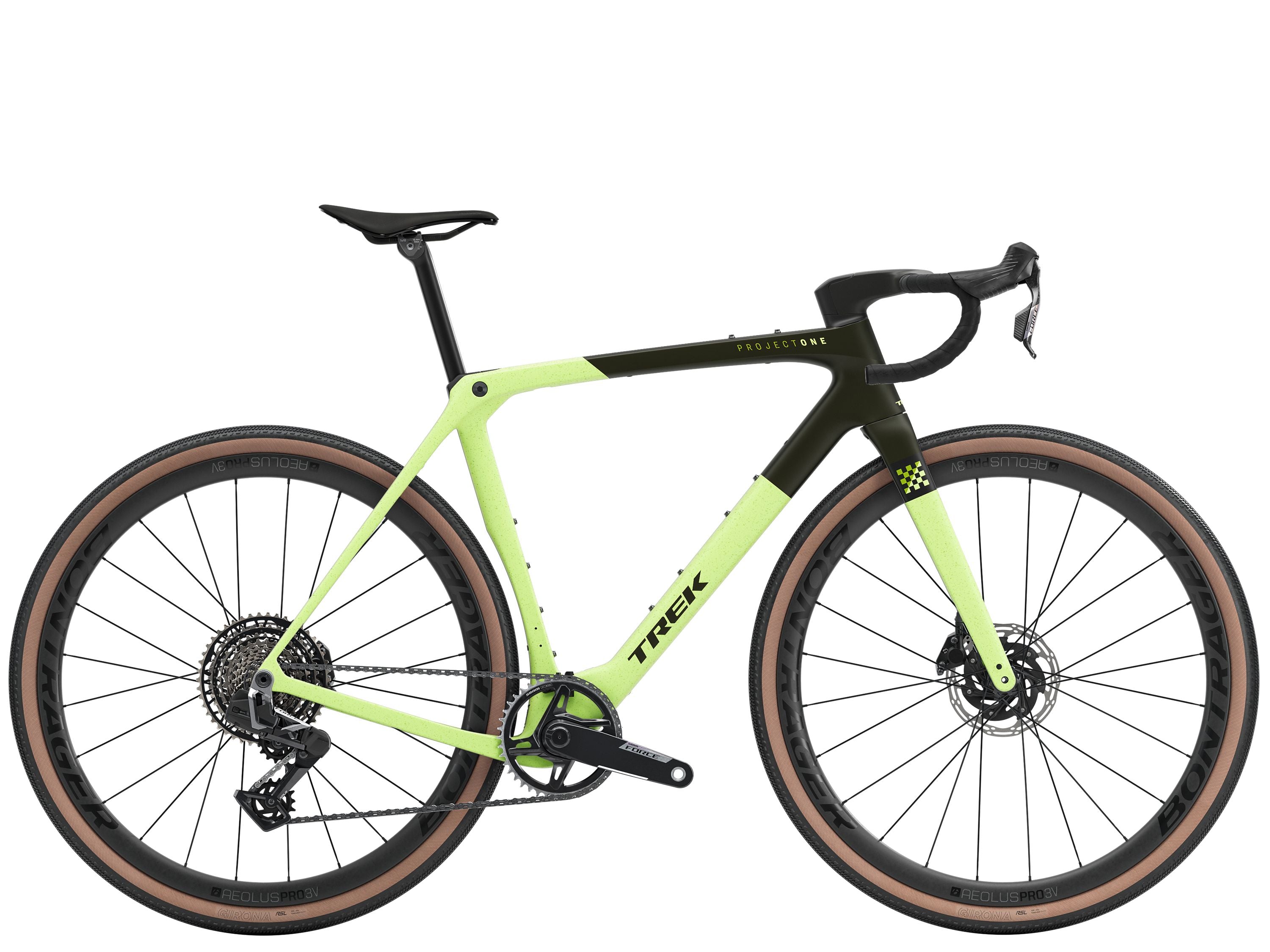 Checkmate SLR 7 AXS S Olive Drab/Glowstick