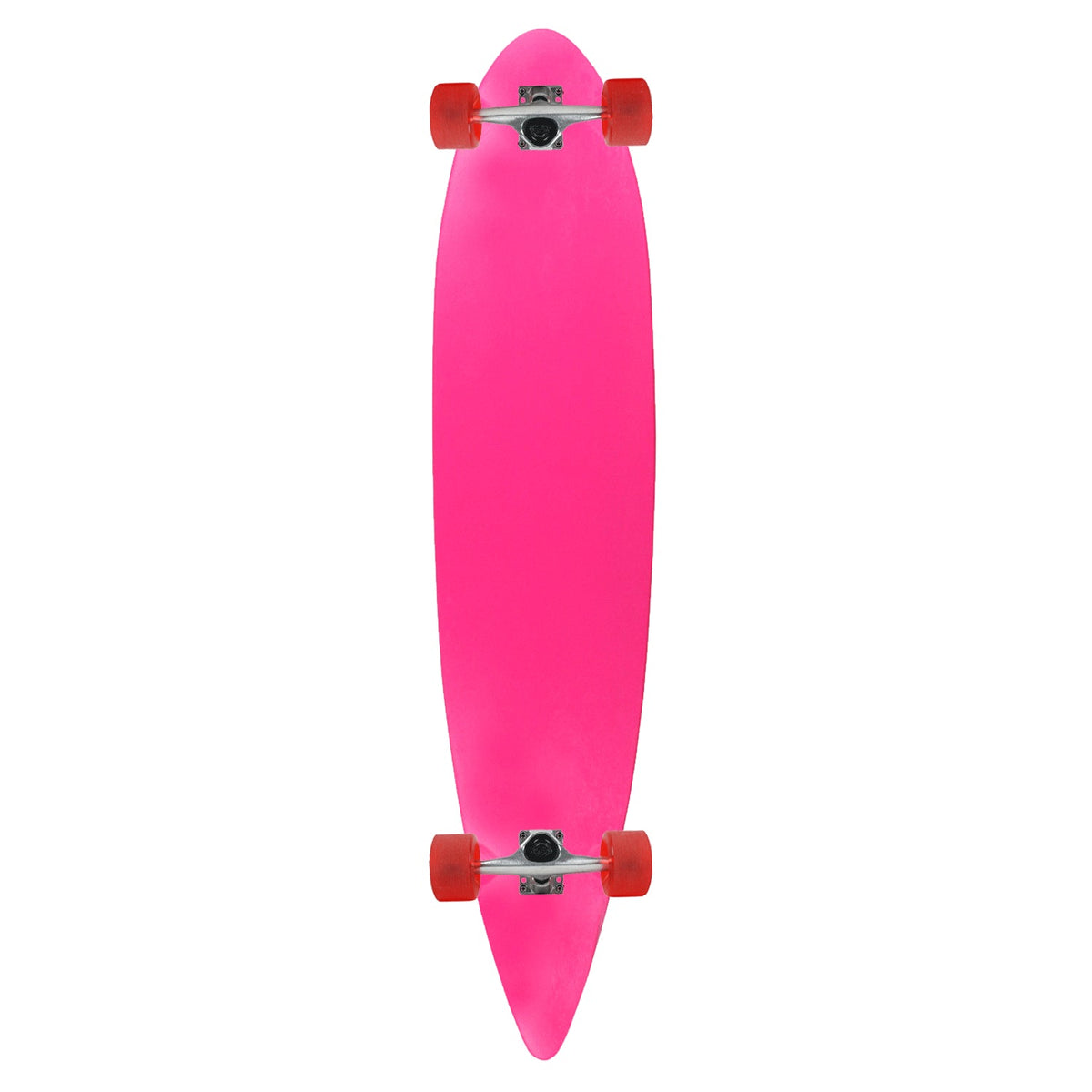 Moose Pintail 9" x 43" Longboard Neon Pink Complete