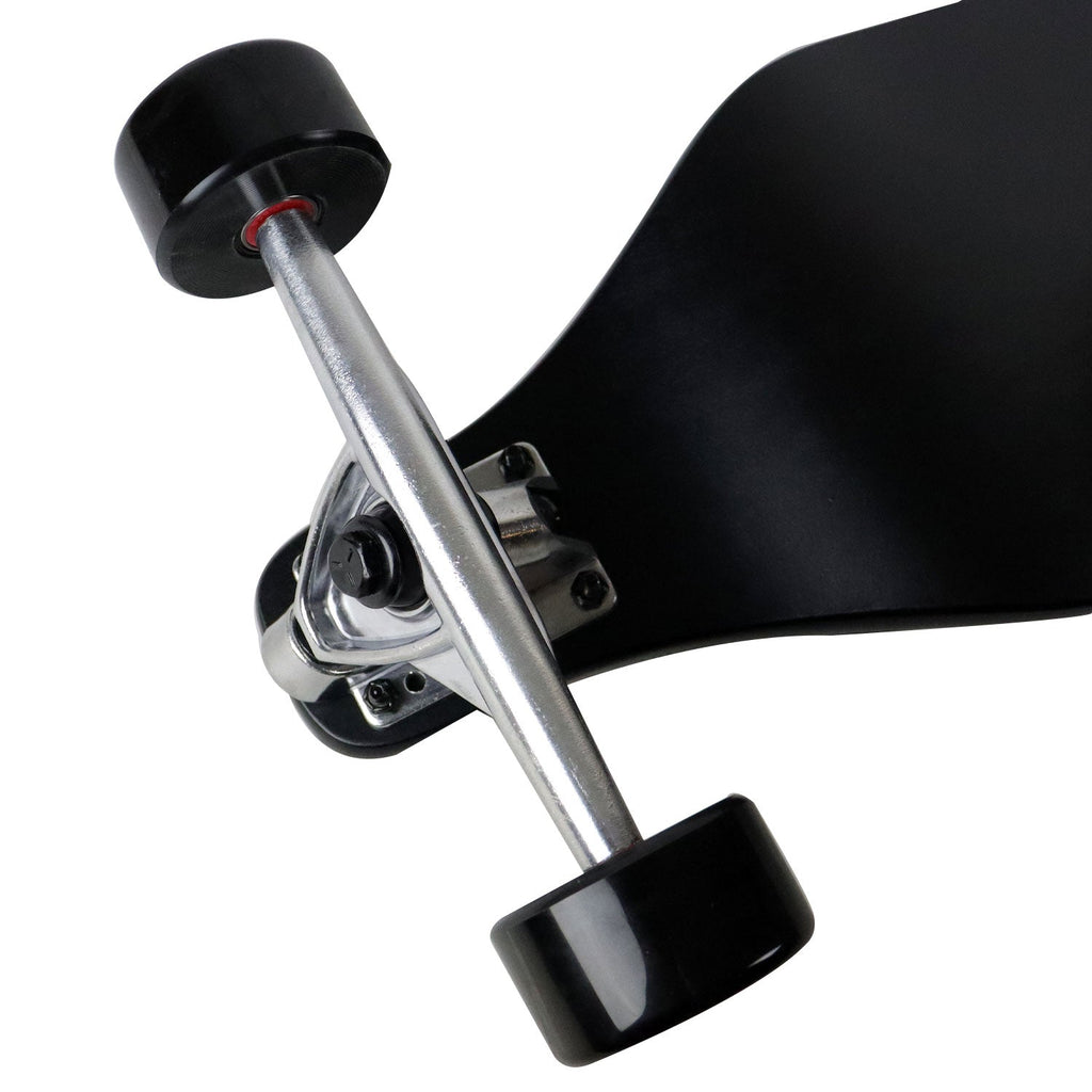 Moose Longboard Assembly 8" x 40" Canadian Maple Drop Down Dipped Black