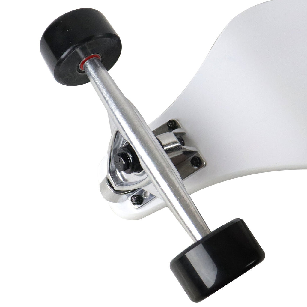 Moose Longboard Assembly 8" x 40" Canadian Maple Drop Down Dipped White