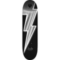 Powell Peralta Skateboard Deck Flight Mike Vallely Lightning Bolt Silver 8.75" x 32.33"