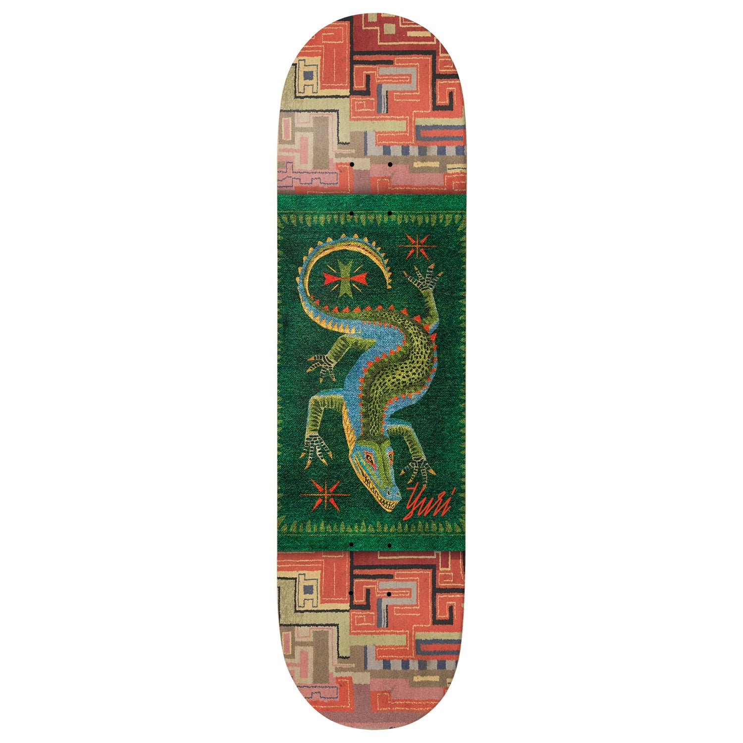 Deathwish Skateboard Deck Yuri Facchini Carpet 8.5" x 31.75"