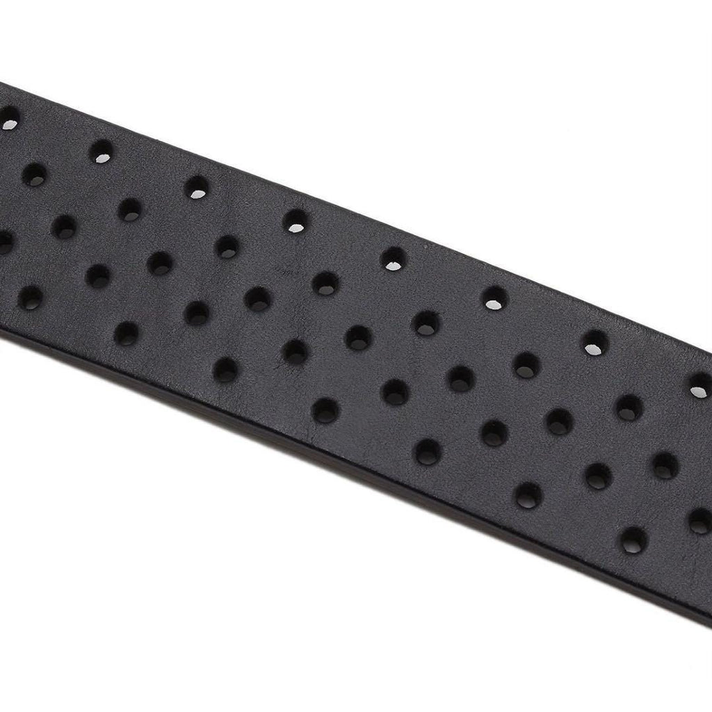 Gucci Interlocking Perforated Leather Belt