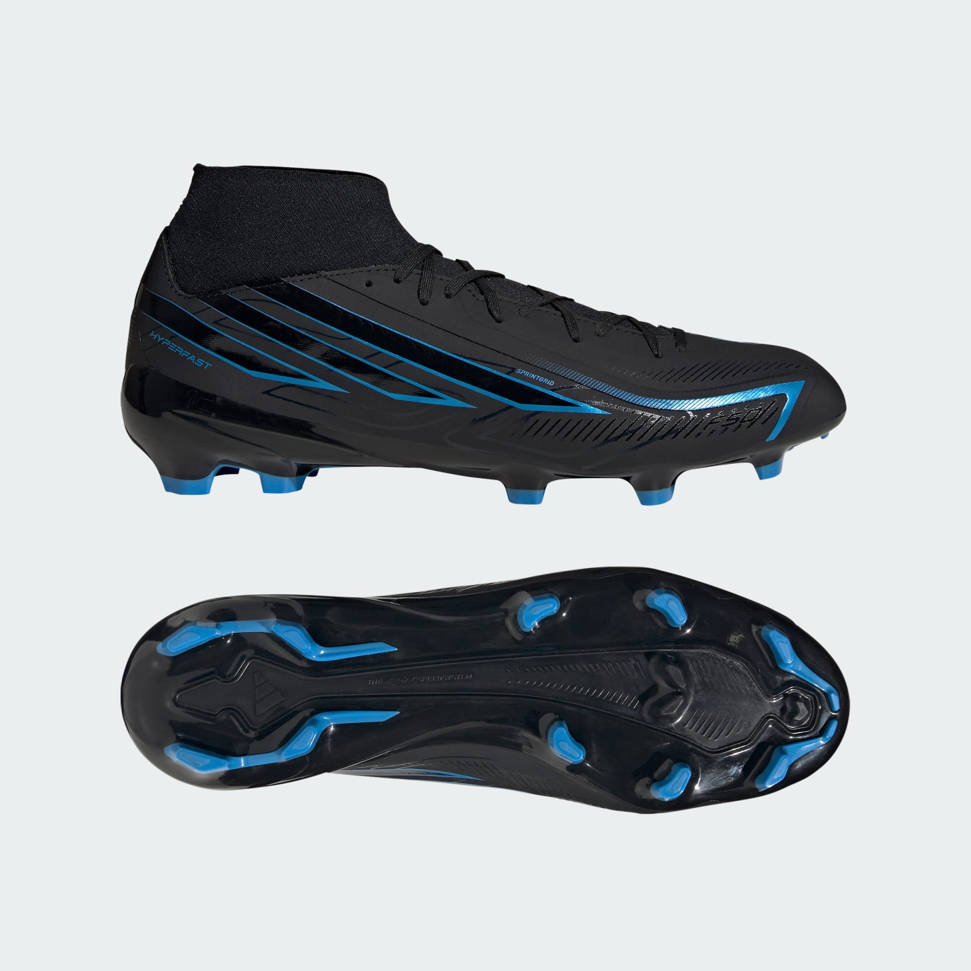 adidas F50 Hyperfast League Mid Firm Ground Soccer Cleats