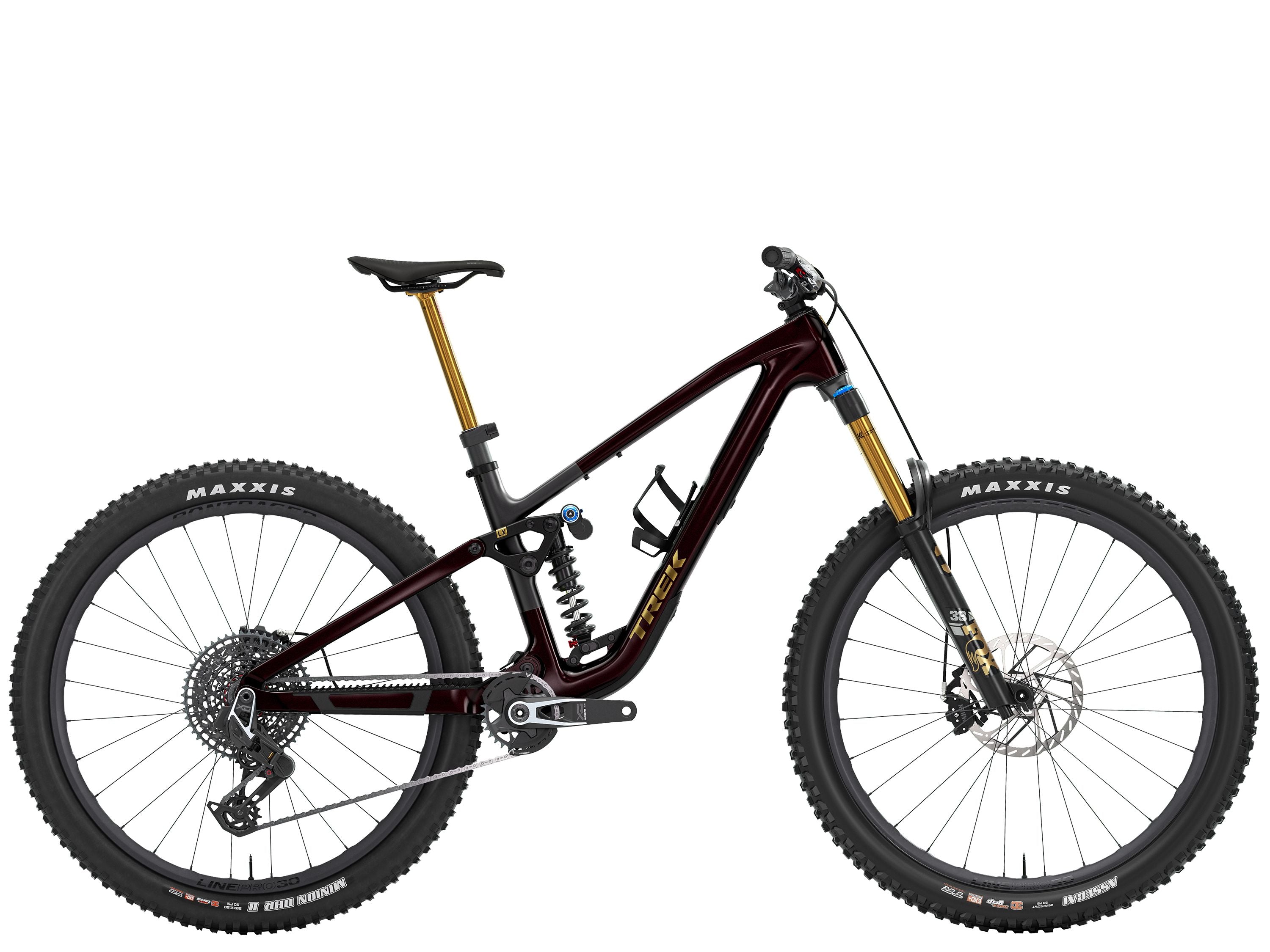 Fuel LX 9.9 X0 AXS S Gloss Dark Carmine/Matte Trek Black