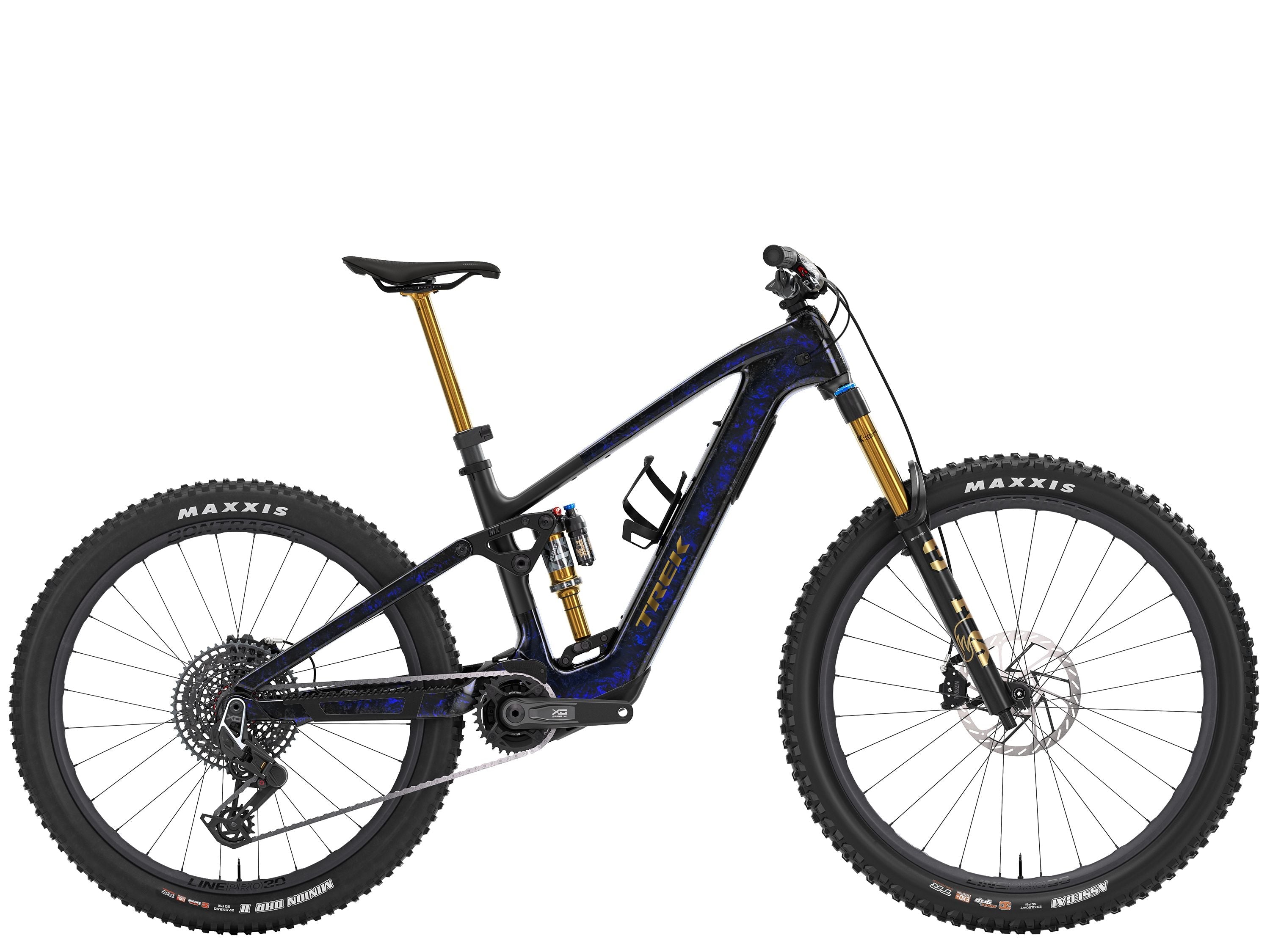 FUEL+ MX 9.9X0AXS US L Gloss Navy Smoke/Matte Trek Black