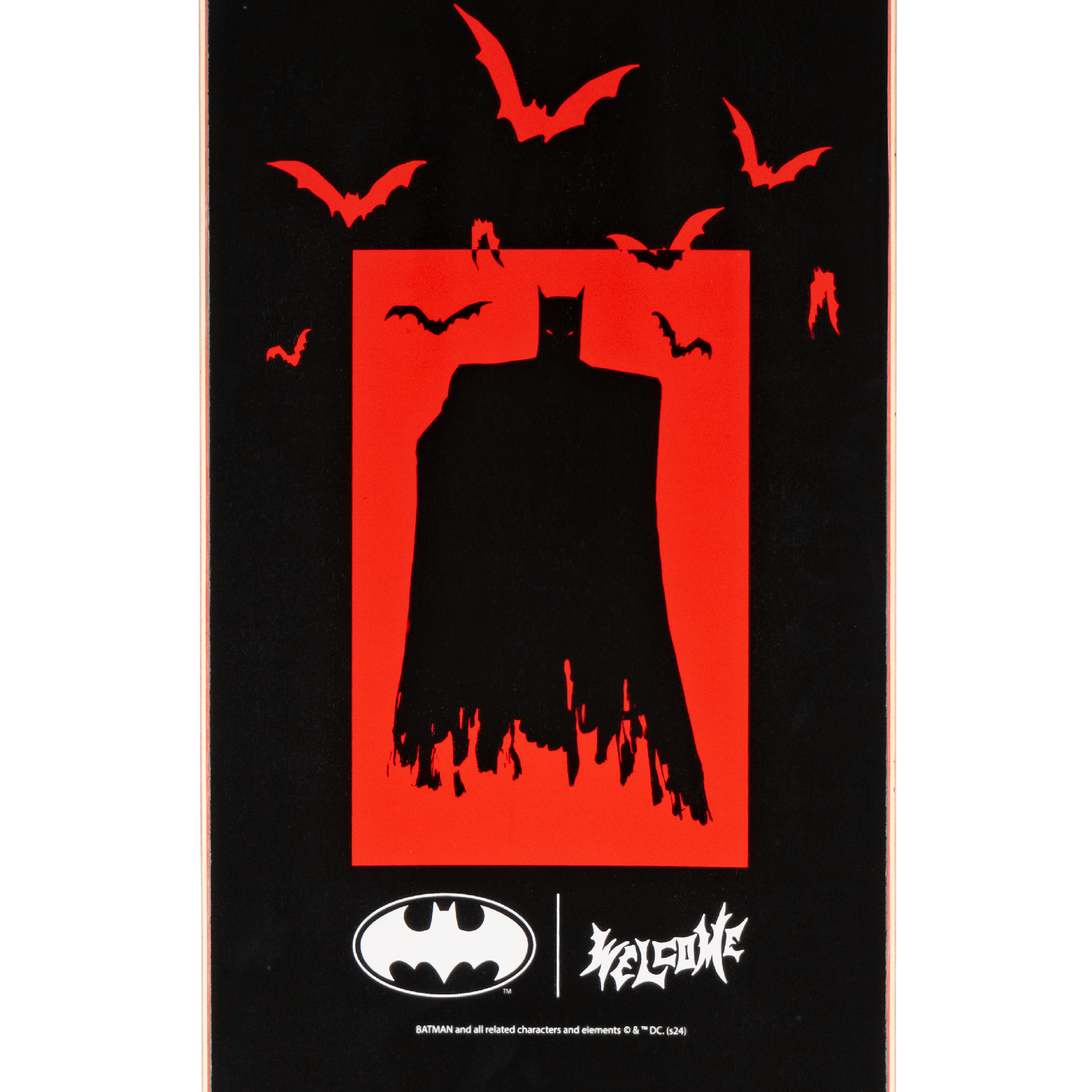 Welcome x Batman Heart of Hush on Popsicle Deck - 8.5″ Bone White