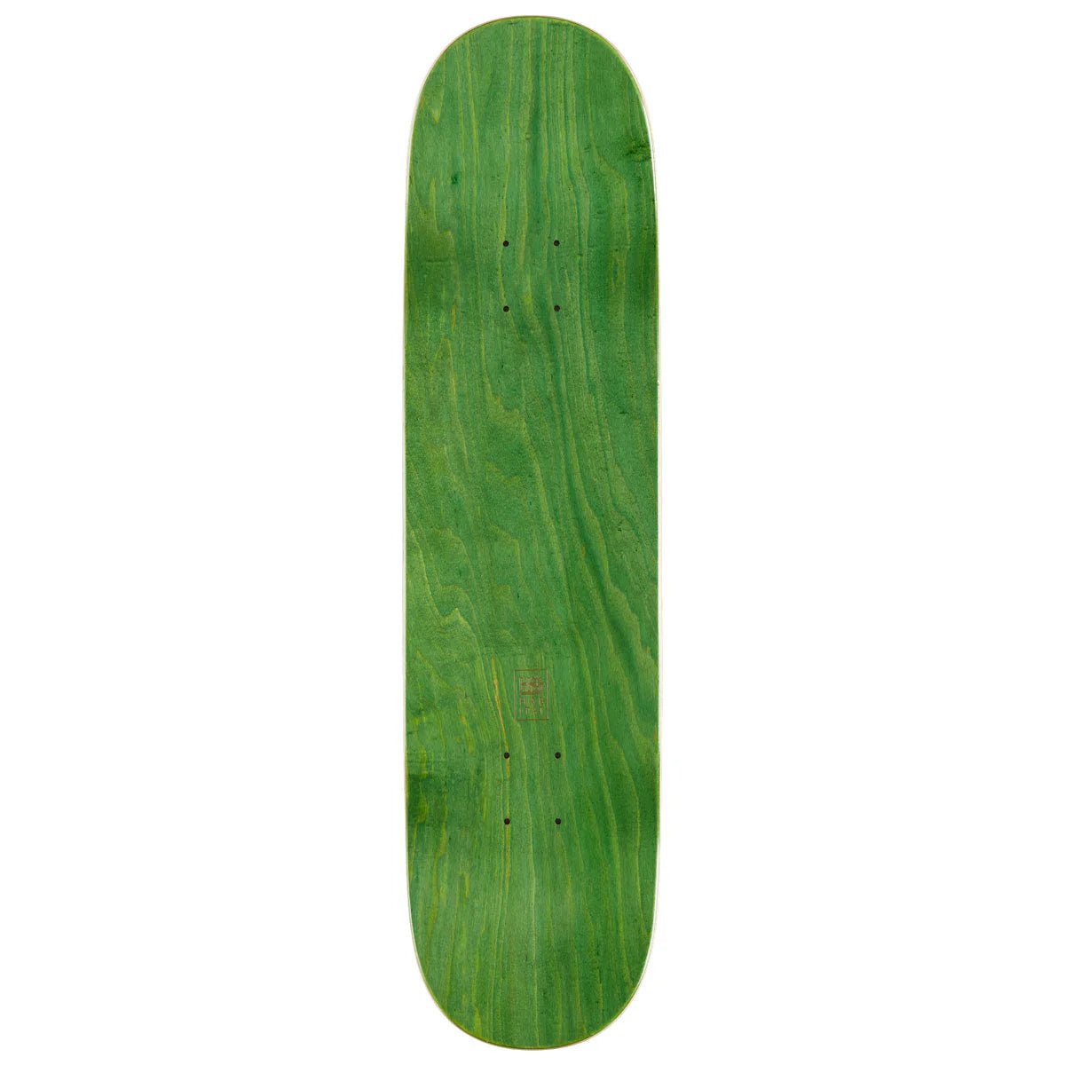 Habitat Skateboard Deck Oak Gamma Twin Green 8.25" x 32.25"