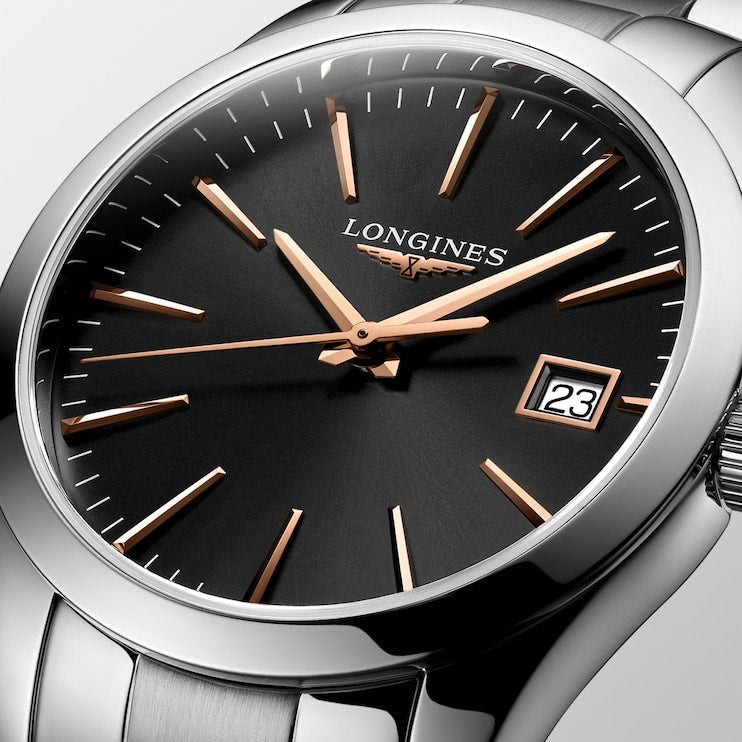 CONQUEST Quartz 34 mm Black*