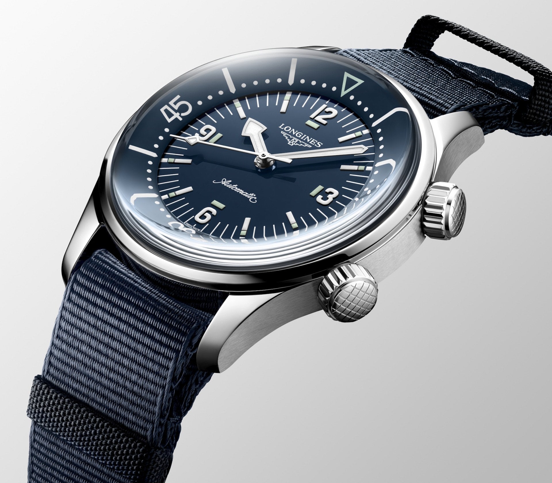LEGEND DIVER 39 mm blue on Strap *
