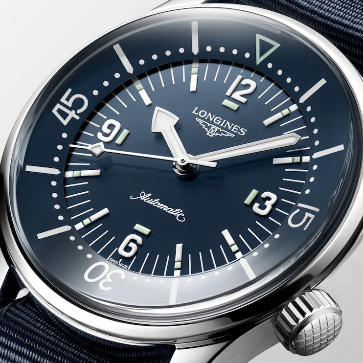 LEGEND DIVER 39 mm blue on Strap *