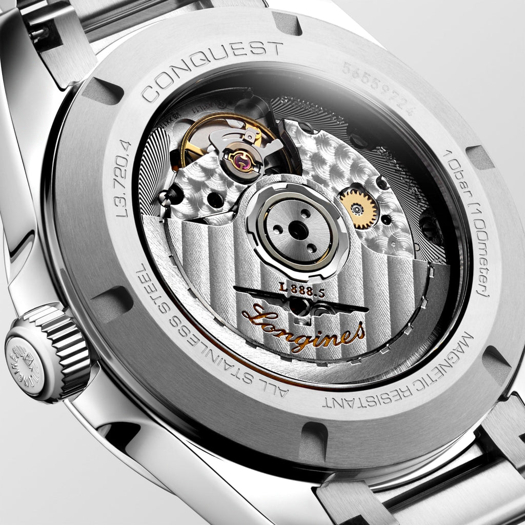 Conquest Auto 38 mm Silver