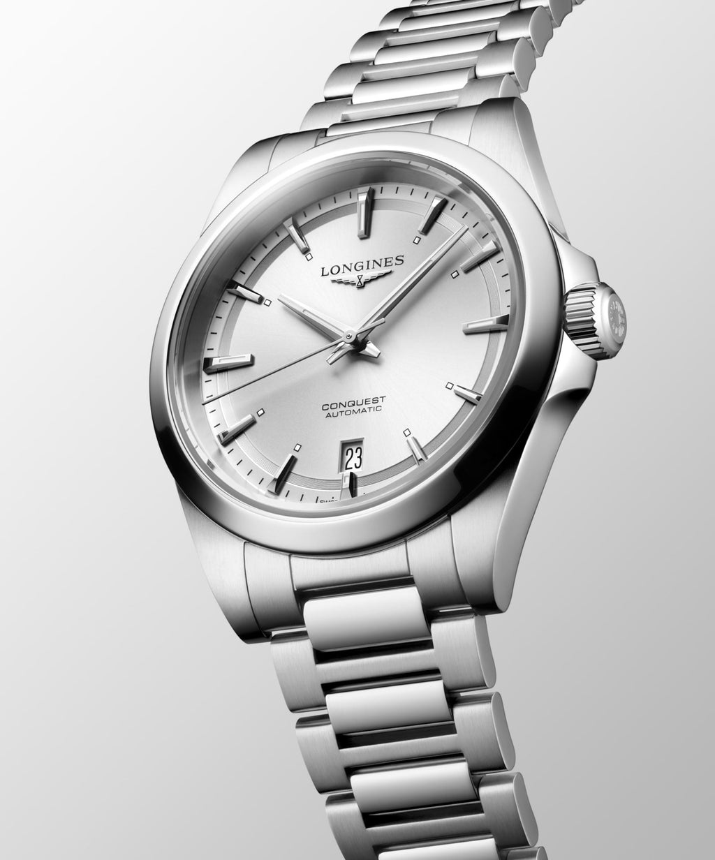 Conquest Auto 38 mm Silver
