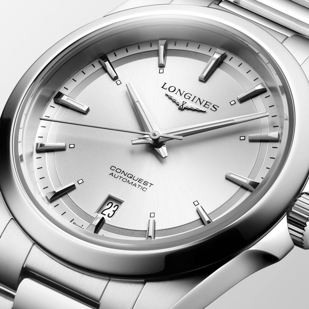Conquest Auto 38 mm Silver