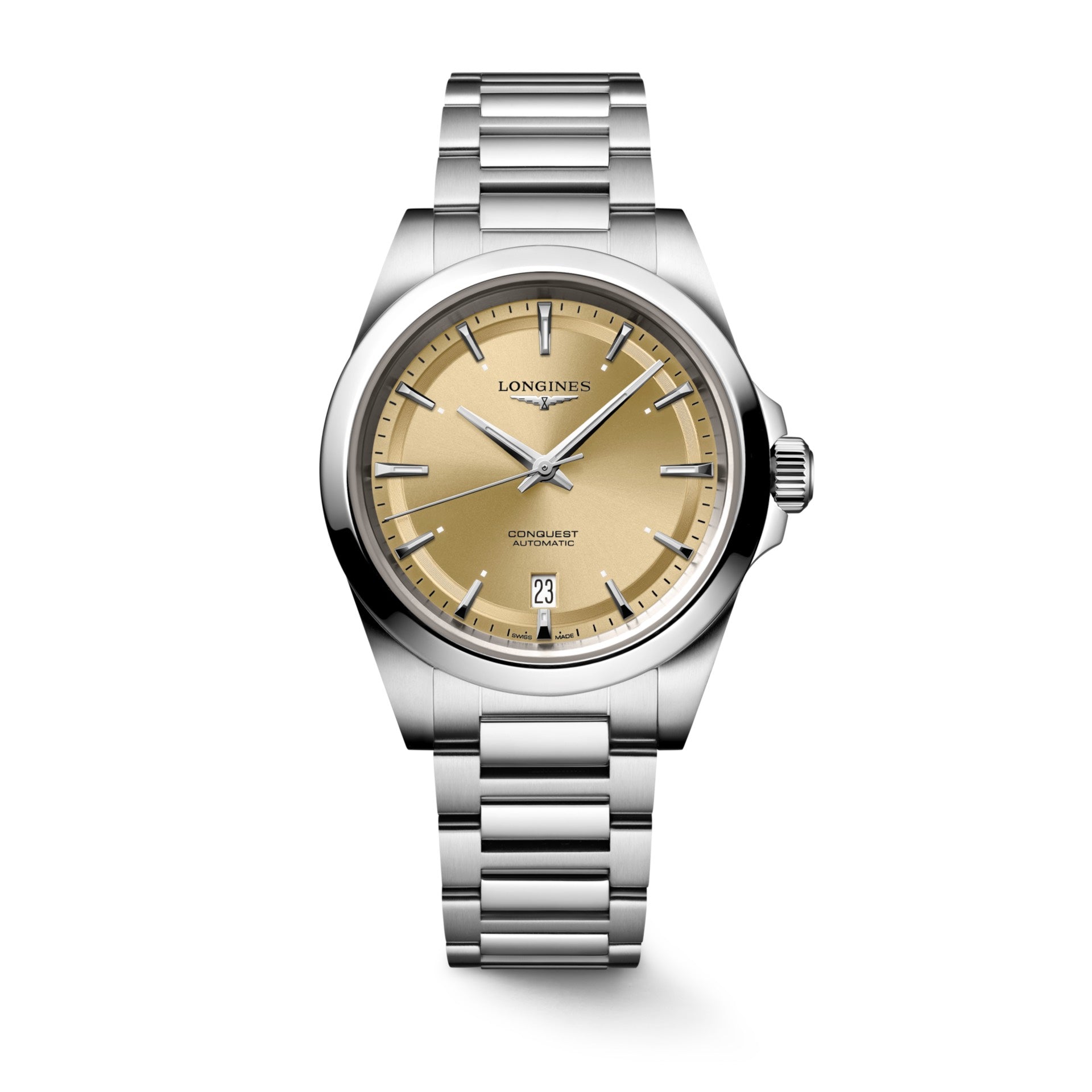 Conquest Auto 38 mm Champagne