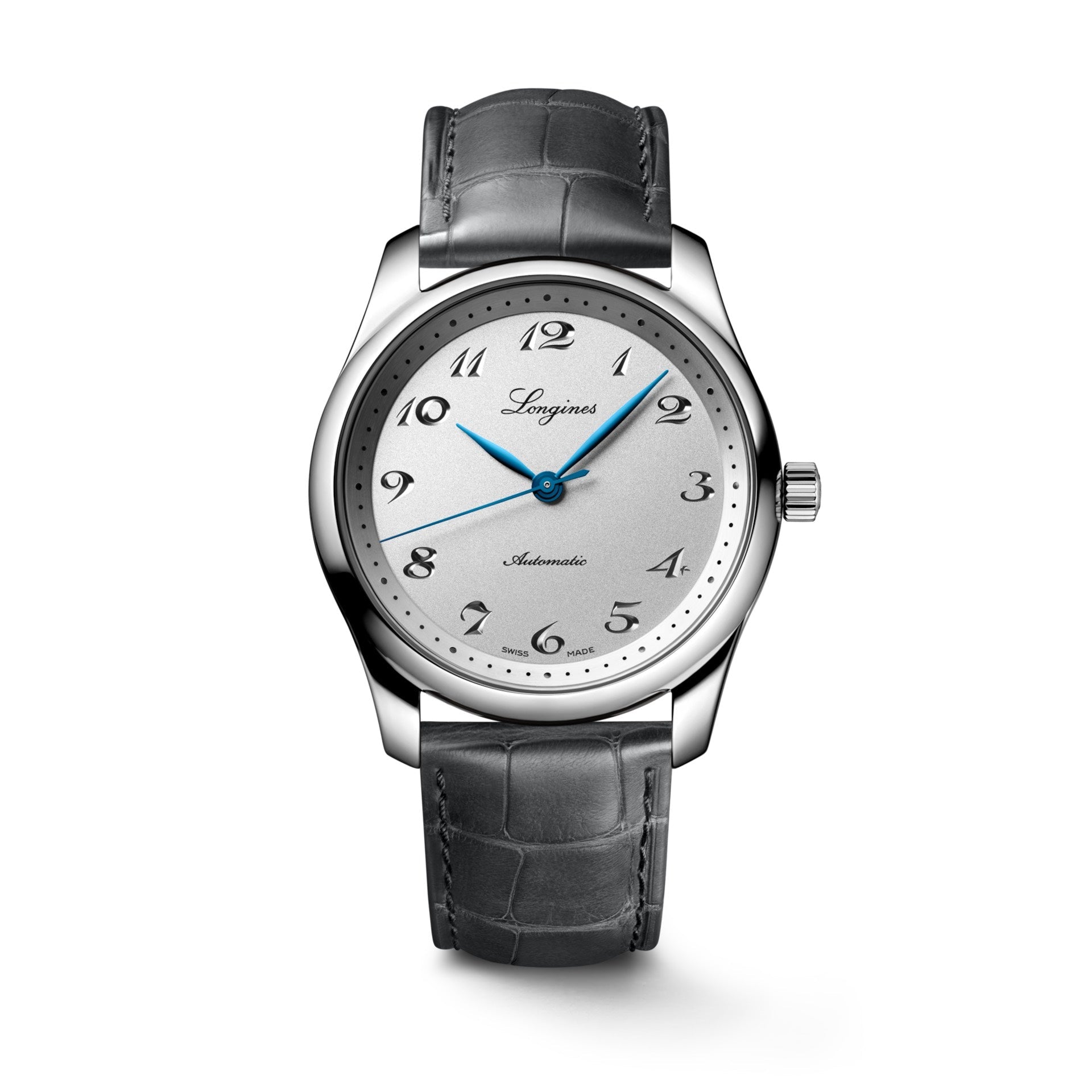 MASTER COLLECTION Silver on Gray Strap*