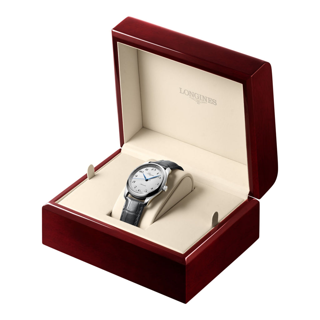 MASTER COLLECTION Silver on Gray Strap*
