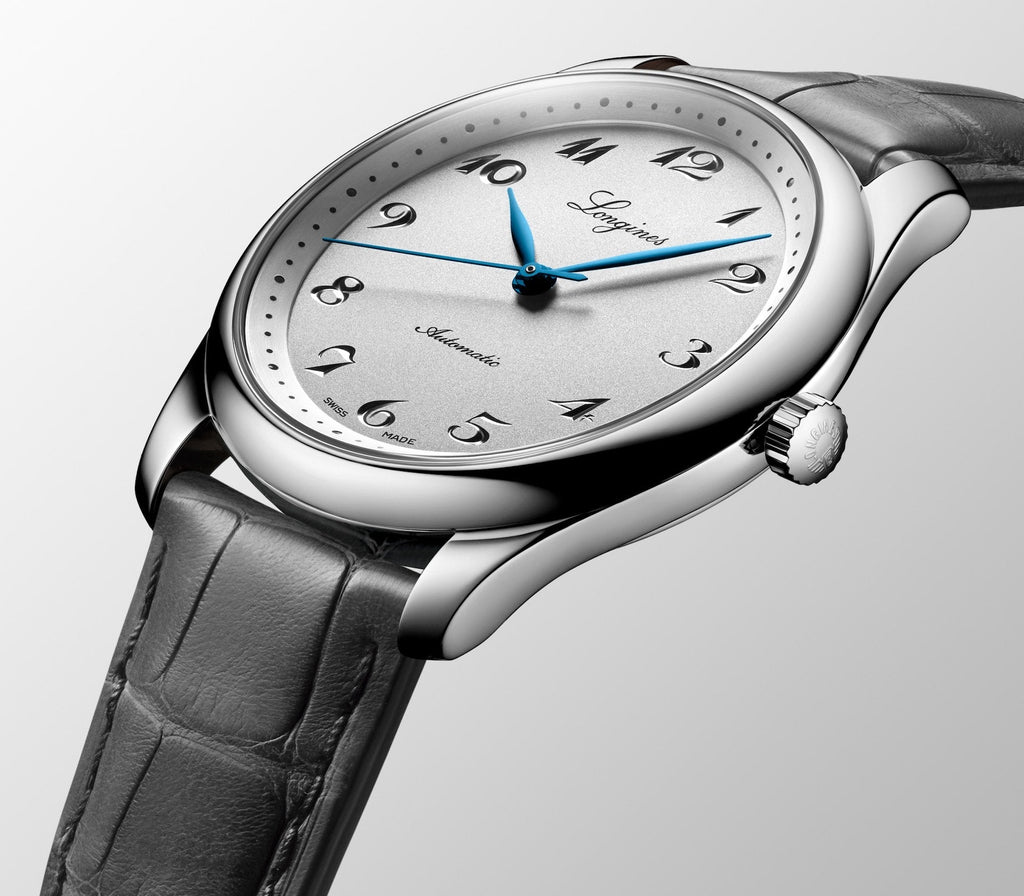 MASTER COLLECTION Silver on Gray Strap*