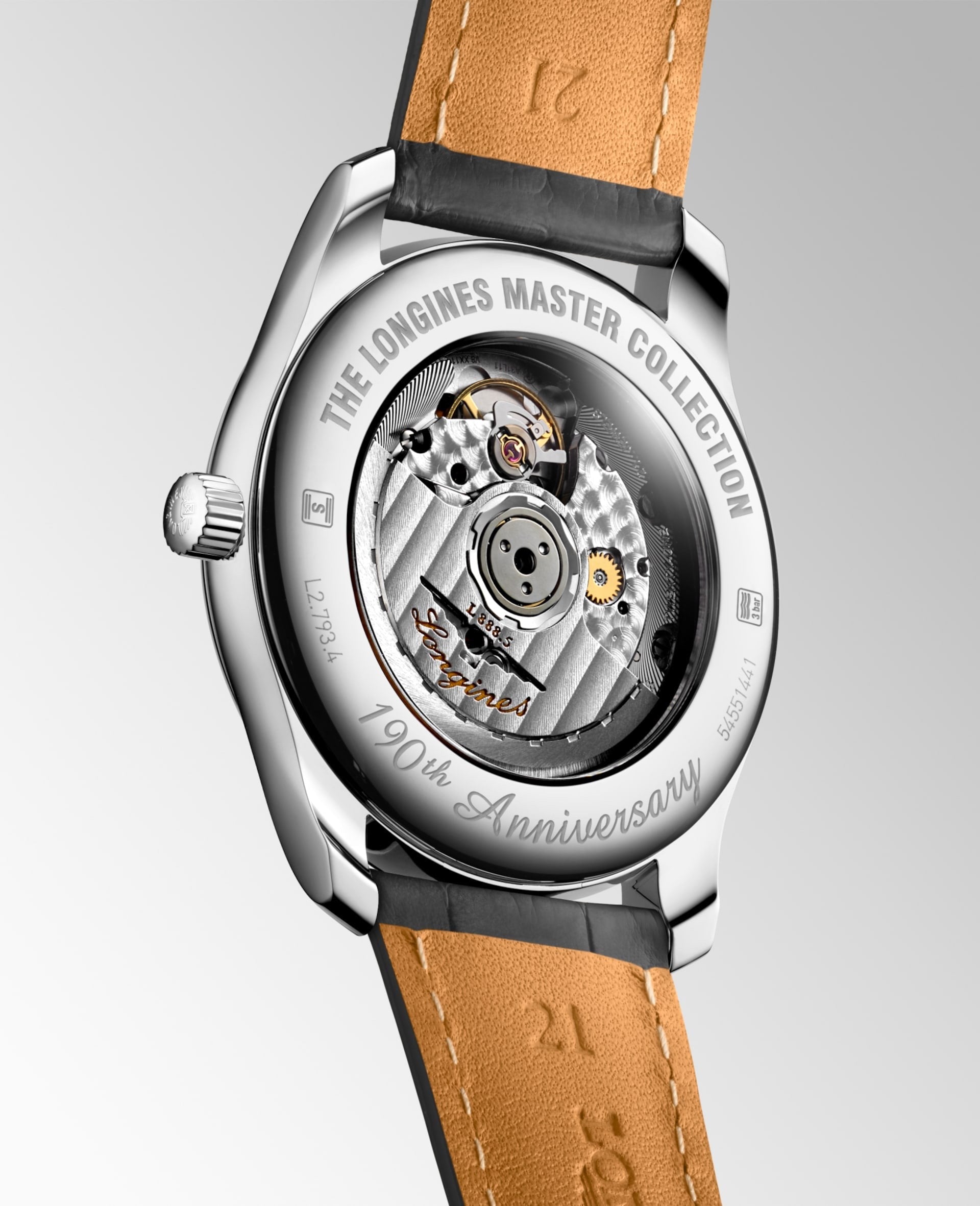 MASTER COLLECTION Silver on Gray Strap*