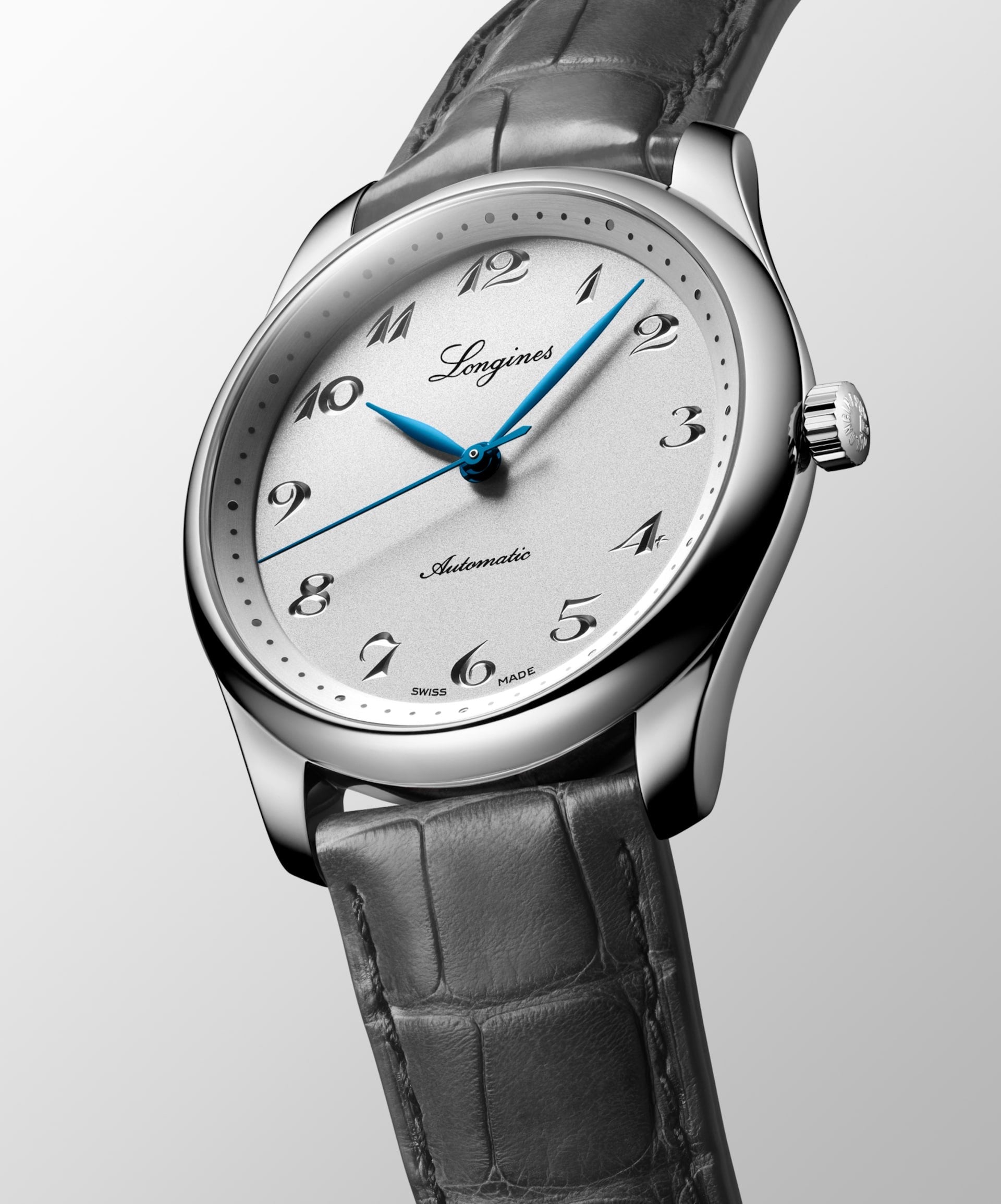 MASTER COLLECTION Silver on Gray Strap*