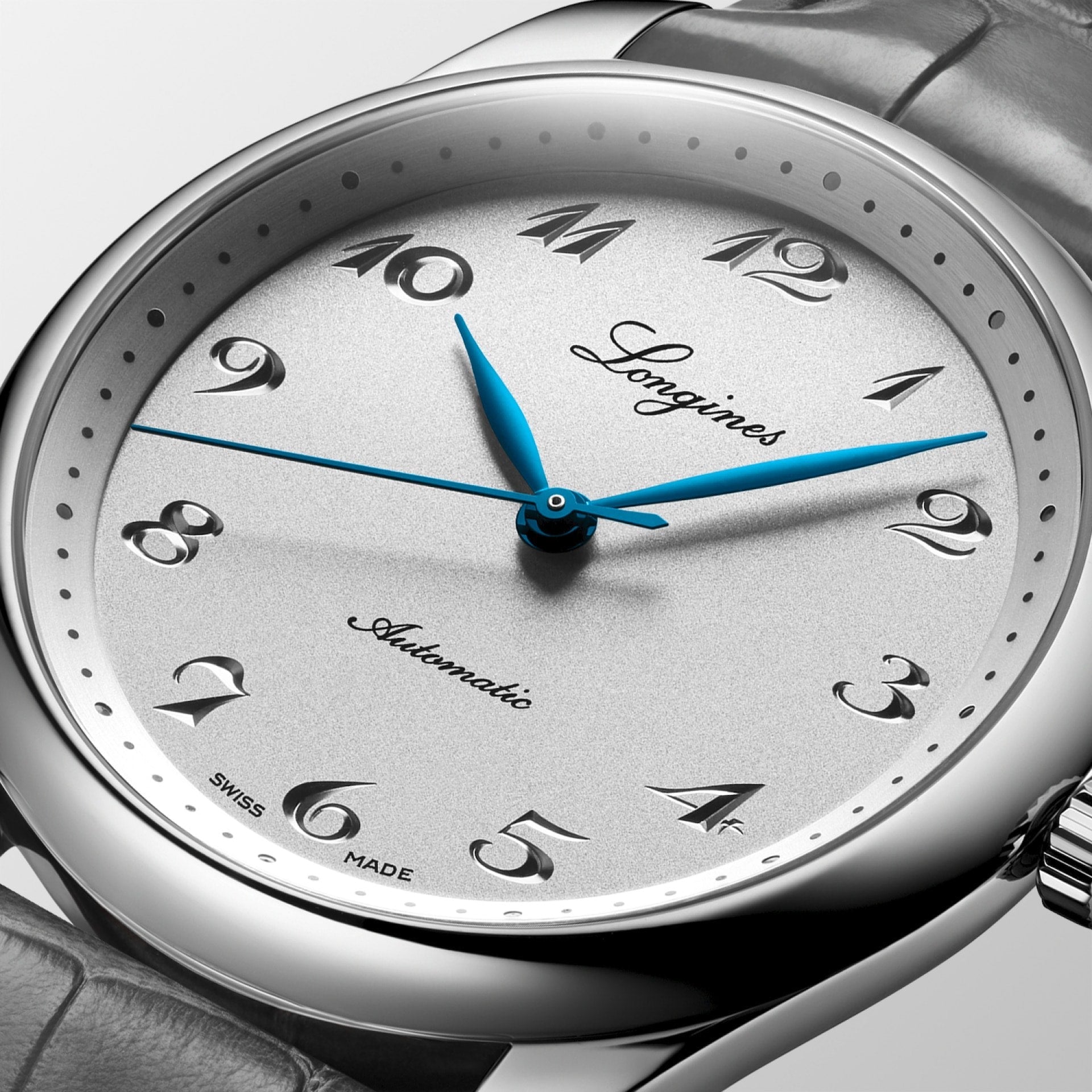 MASTER COLLECTION Silver on Gray Strap*