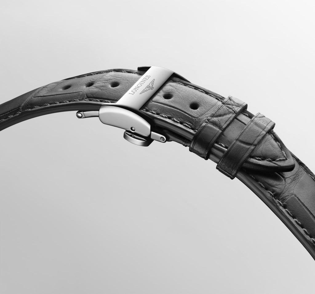 MASTER COLLECTION Silver on Gray Strap*