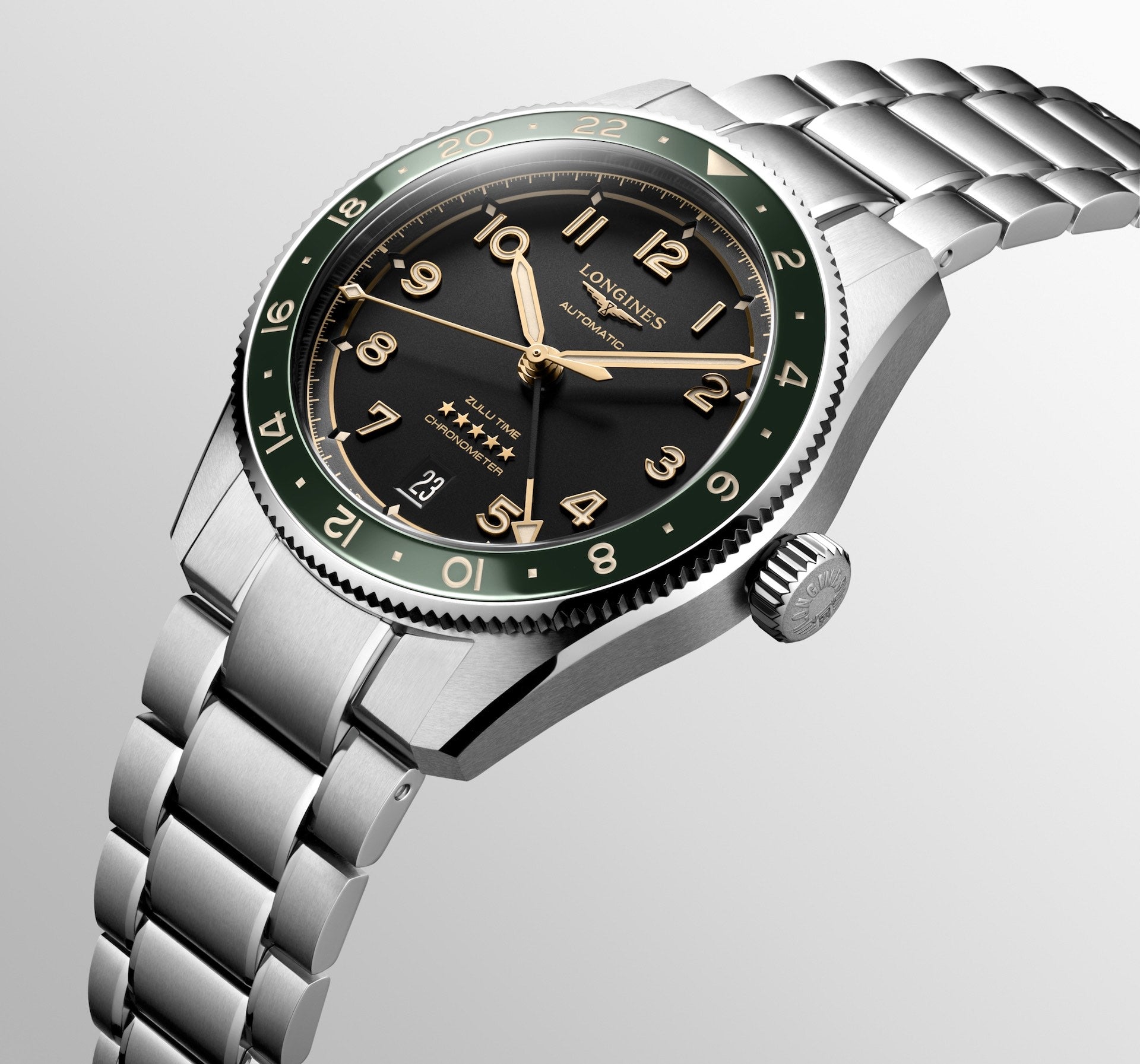 Spirit Zulu Time GMT 39 mm Anthracite