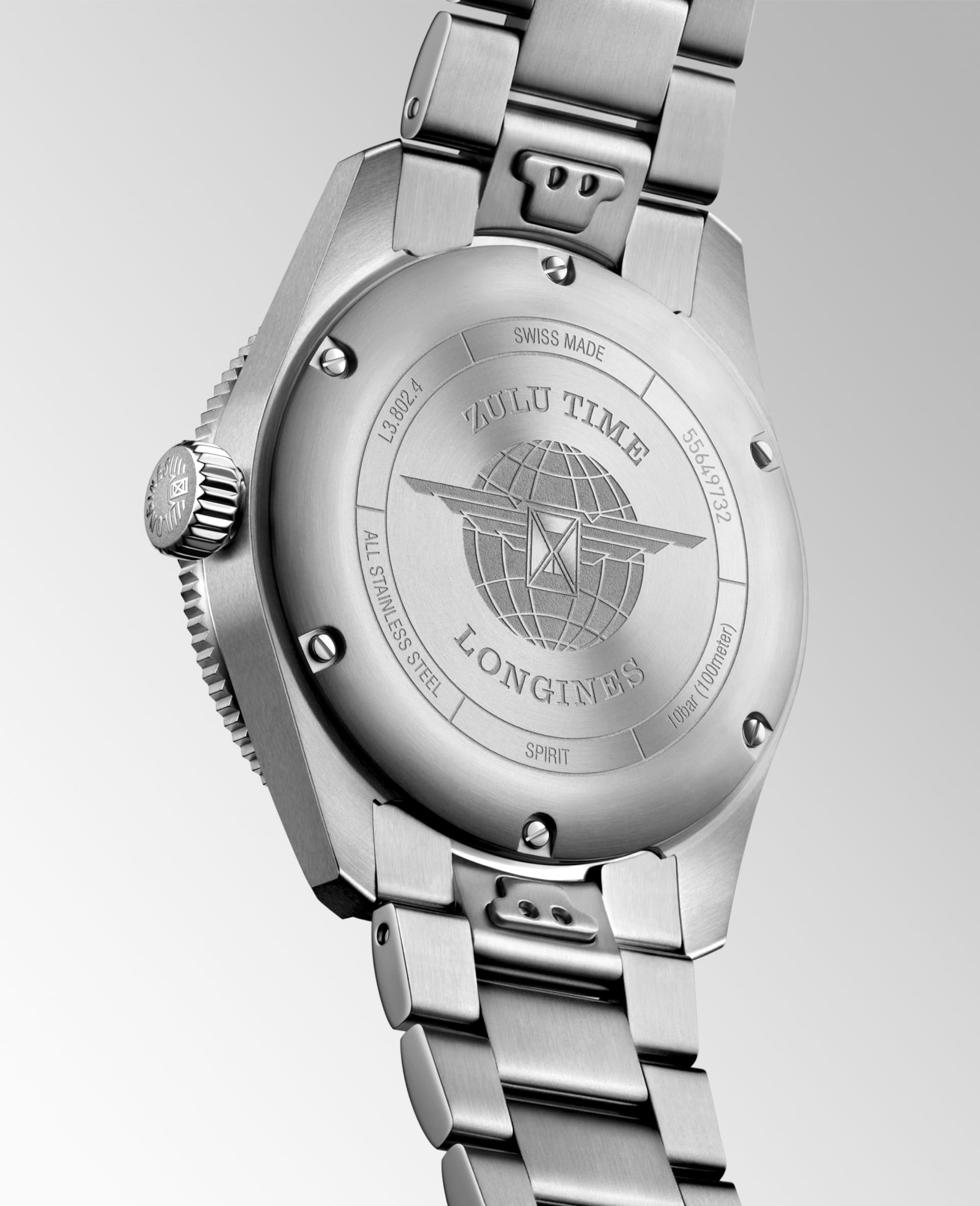 Spirit Zulu Time GMT 39 mm Anthracite