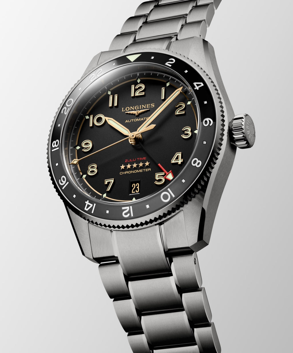 Spirit Zulu Time GMT 39 mm Titanium *