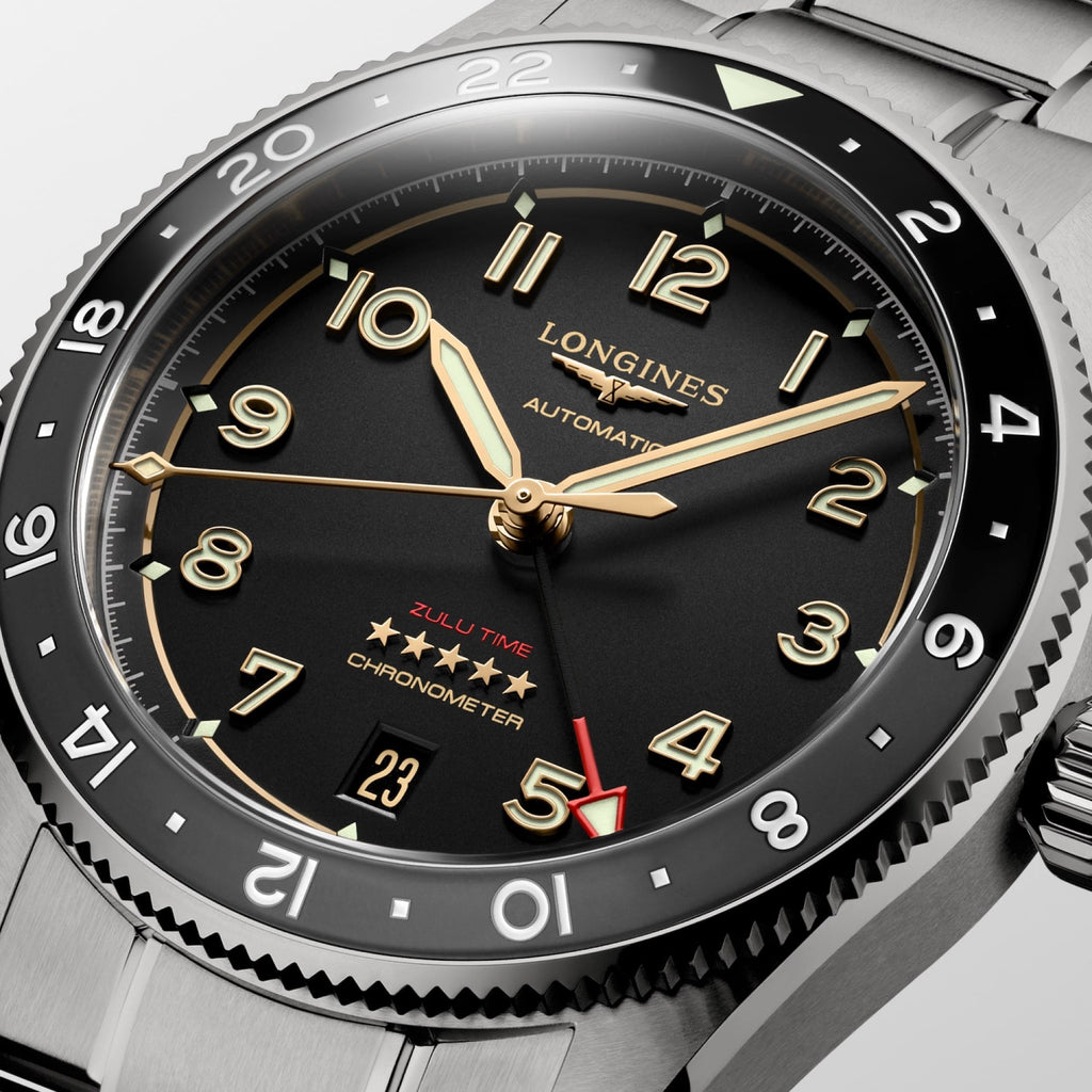 Spirit Zulu Time GMT 39 mm Titanium *
