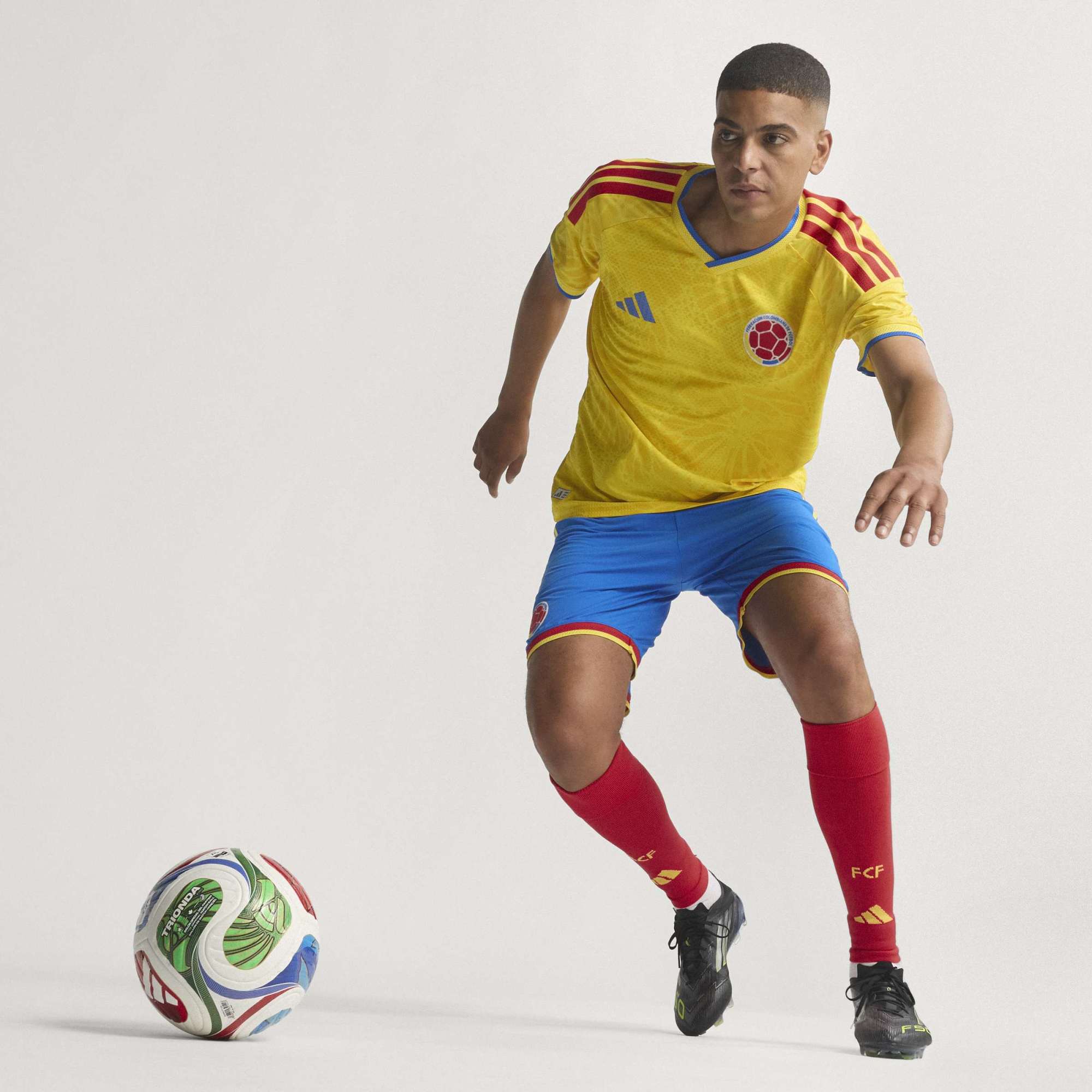 adidas Colombia 26 Home Men's Authentic Jersey