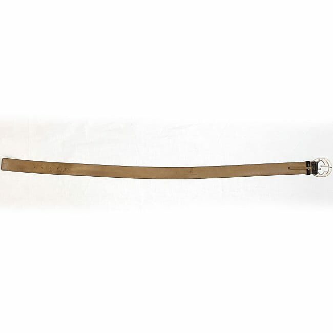 Gucci Belt Brown Cima Interlocking