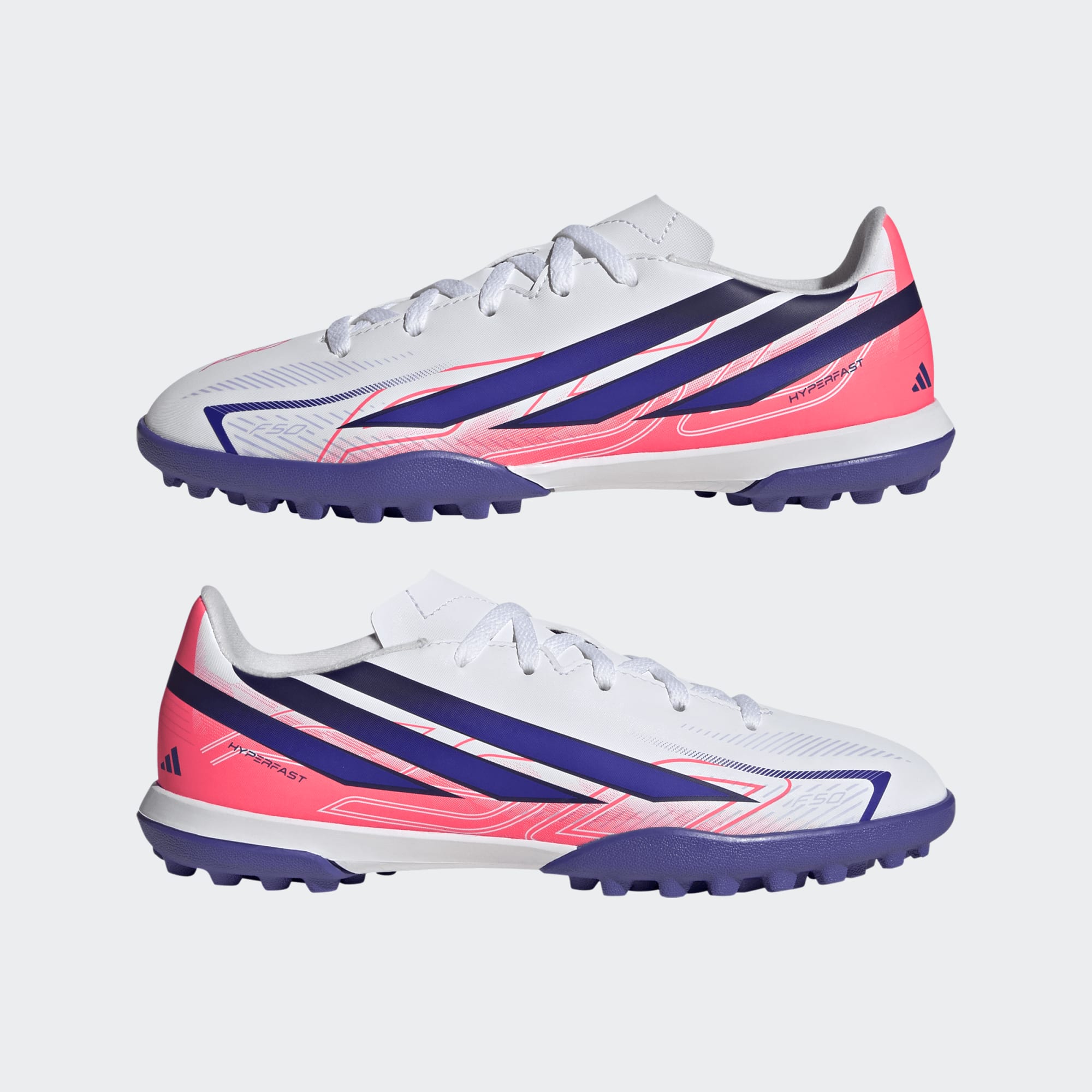 adidas F50 Hyperfast Club TURF SOCCER SHOES Kids