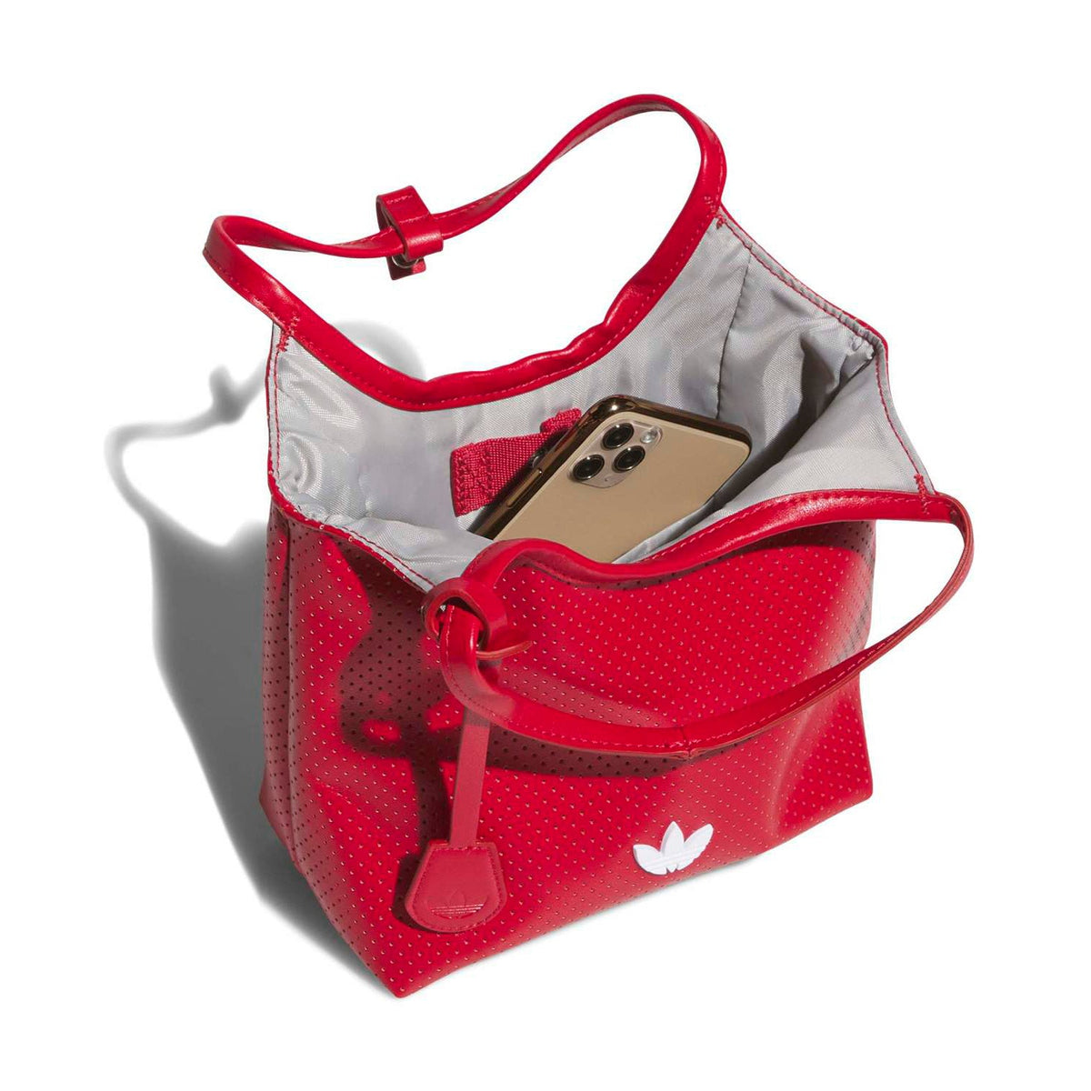 Mini Perforated PU Tote