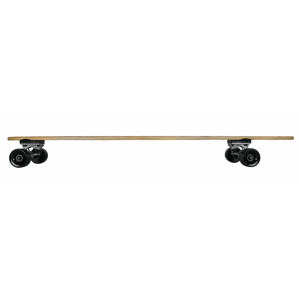 Krown Longboard Complete Pintail Green Flame