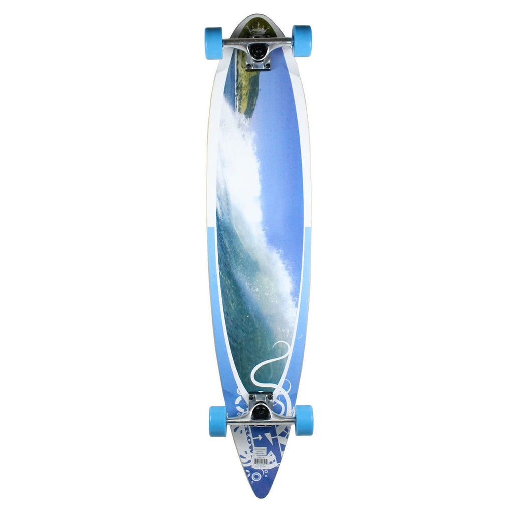 Krown Longboard Complete Pintail Wave Crest