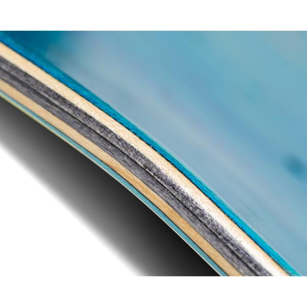 Krooked Skateboards Bobby Worrest Struggual DBX Basalt Deck 8.25" Glow Ink