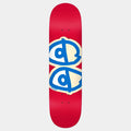 Krooked Skateboards Team Eyes Deck 8.25" Red