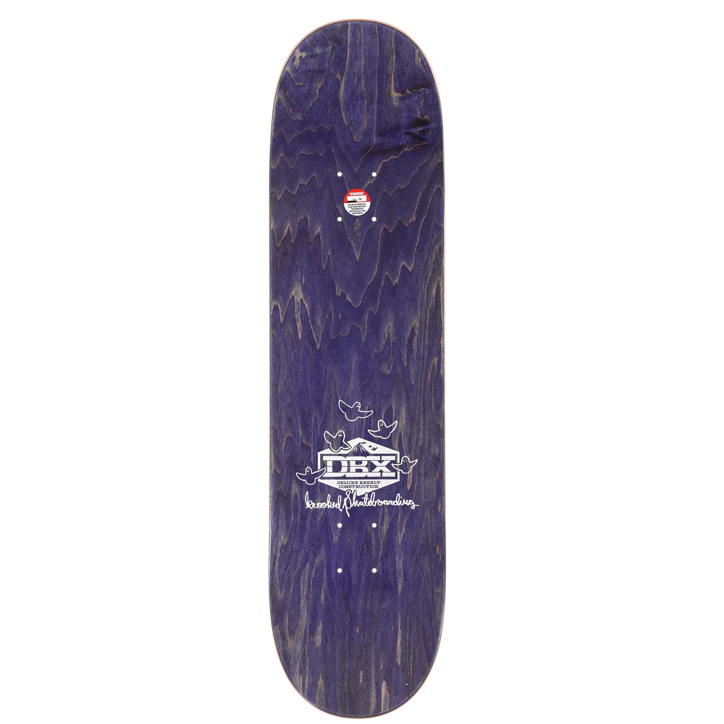 Krooked Skateboard Deck Worrest Struggual DBX (Assorted) 8.25" x 32"
