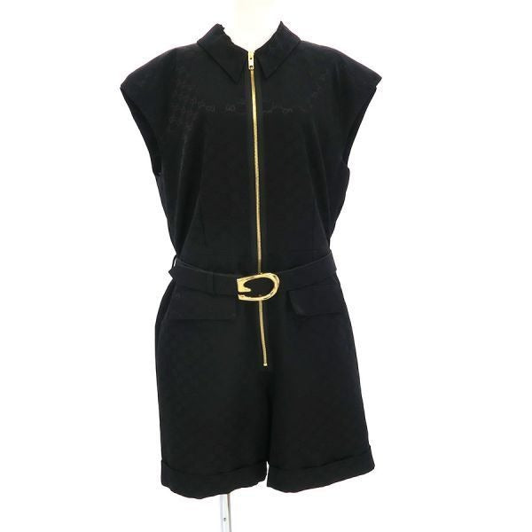 Gucci Jumps Silk Leather Belt